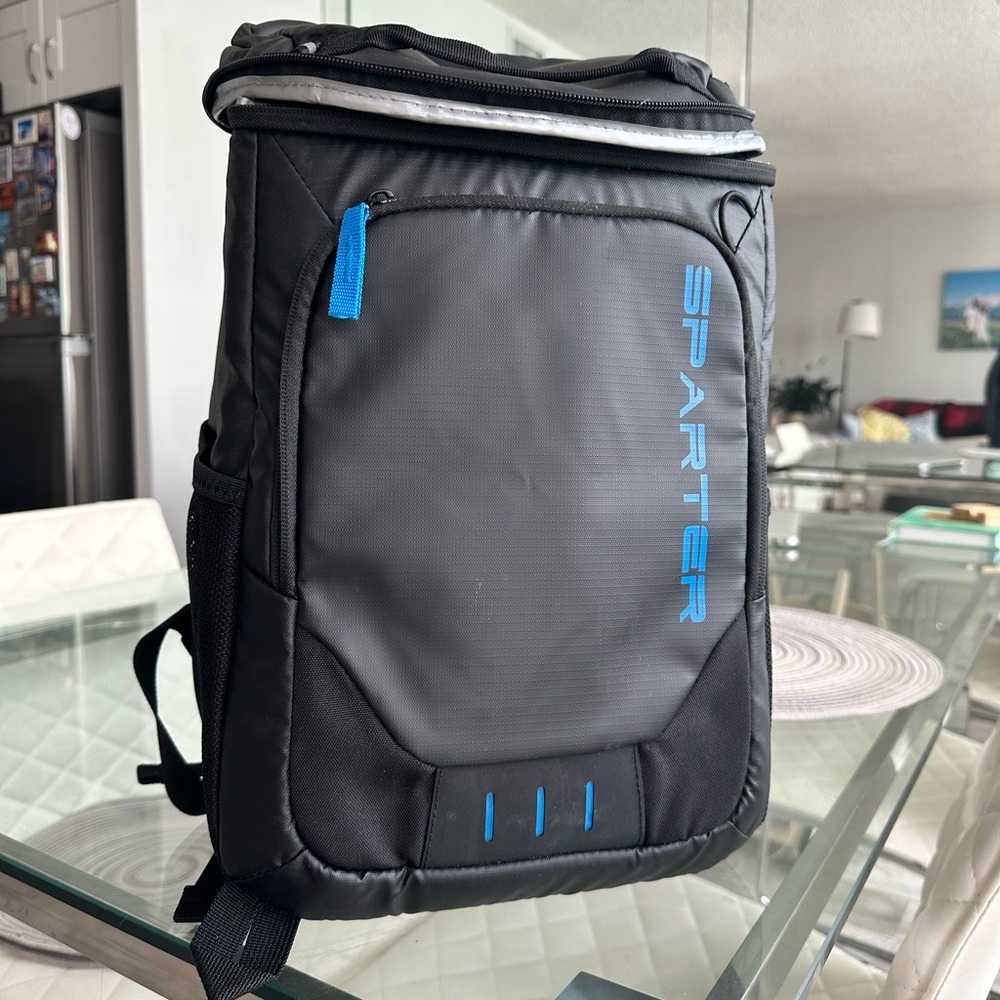 Backpack Cooler Insulated Leak Proof 30/45 Cans, 2 Insulated Compartments Therma